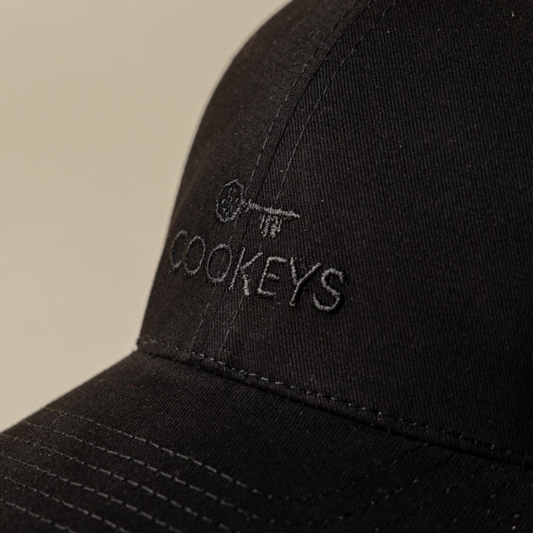 Cookeys® Casual Unisex Cap — Black&black
